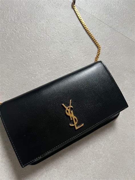 ysl wallet new aspen calf|SAINT LAURENT New Aspen Calfskin Bi.